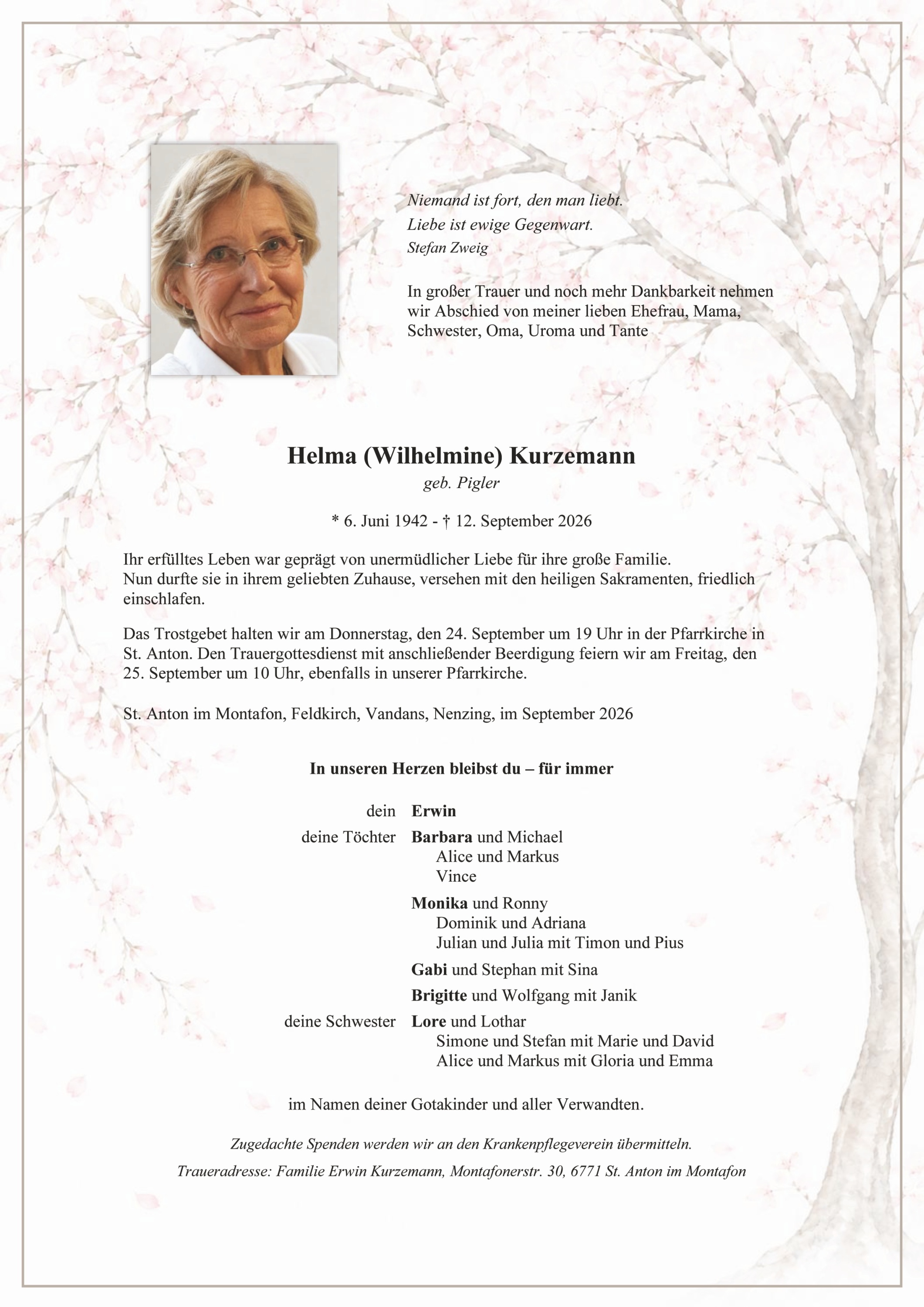 Wilhelmine Kurzemann